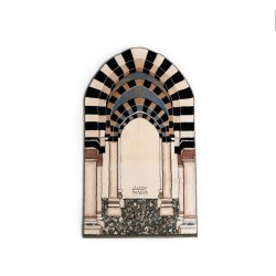 Arches de Rawdah - Tapis de Prière Élégant et Confortable | Monjumuah
