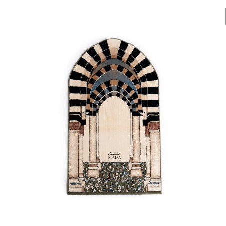 Arches de Rawdah - Tapis de Prière Élégant et Confortable | Monjumuah