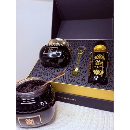 Coffret Luxe Sari Al Dakheel Oud - Parfum 75ml & Bakhoor