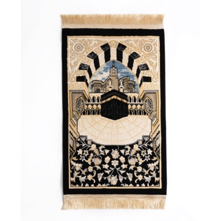 Mihrab Kaaba - Tapis de Prière Inspiré de la Kaaba | Monjumuah