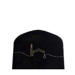 Ombre d'Or - Tapis de Prière Élégant au Design Raffiné | Monjumuah