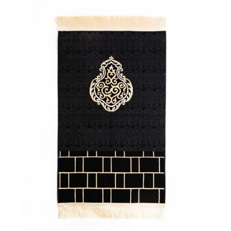 Kiswa - Tapis de Prière Inspiré de la Kaaba | Monjumuah